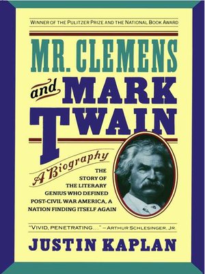 cover image of Mr. Clemens and Mark Twain